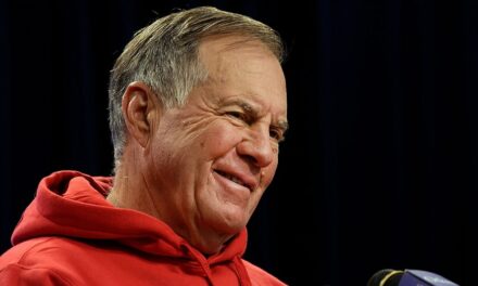 Bill Belichick dresses up for Halloween photo shoot with girlfriend in wild couple’s costume