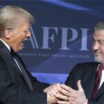 Sylvester Stallone Introduces a Triumphant Trump at America First Policy Institute Gala