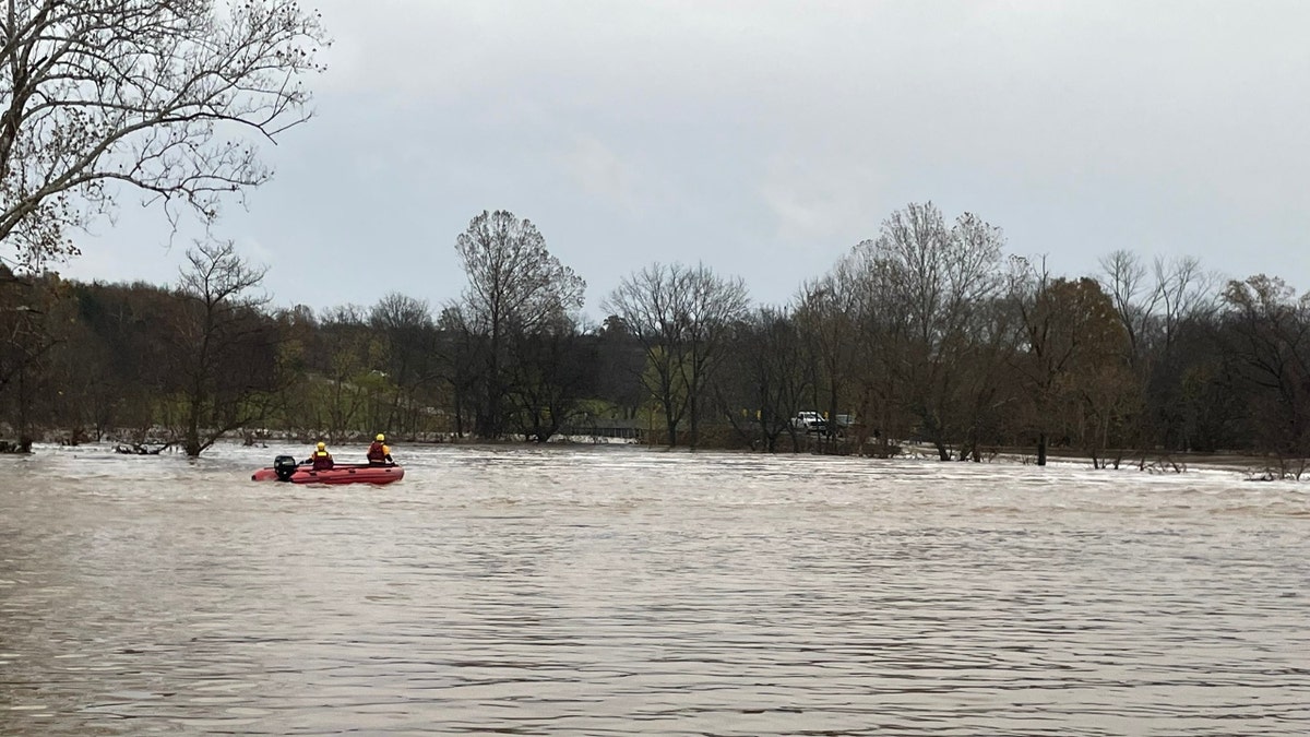 Flooding in Wright County, Missouri