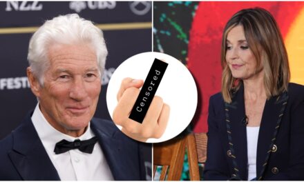 Richard Gere Kicks Off ‘Today’ Interview By Giving Savannah Guthrie The Finger