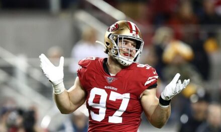 Nick Bosa May Have Shown Us A Celebratory Donald Trump Dance