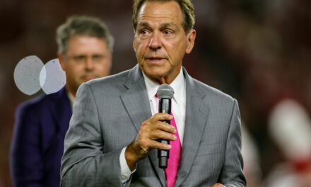 Nick Saban Does His Best Lee Corso, Dons Nittany Lion Look On College GameDay