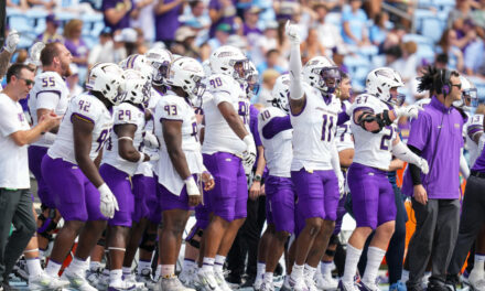 Appalachian State Fans Throw Snowballs At JMU Football Team