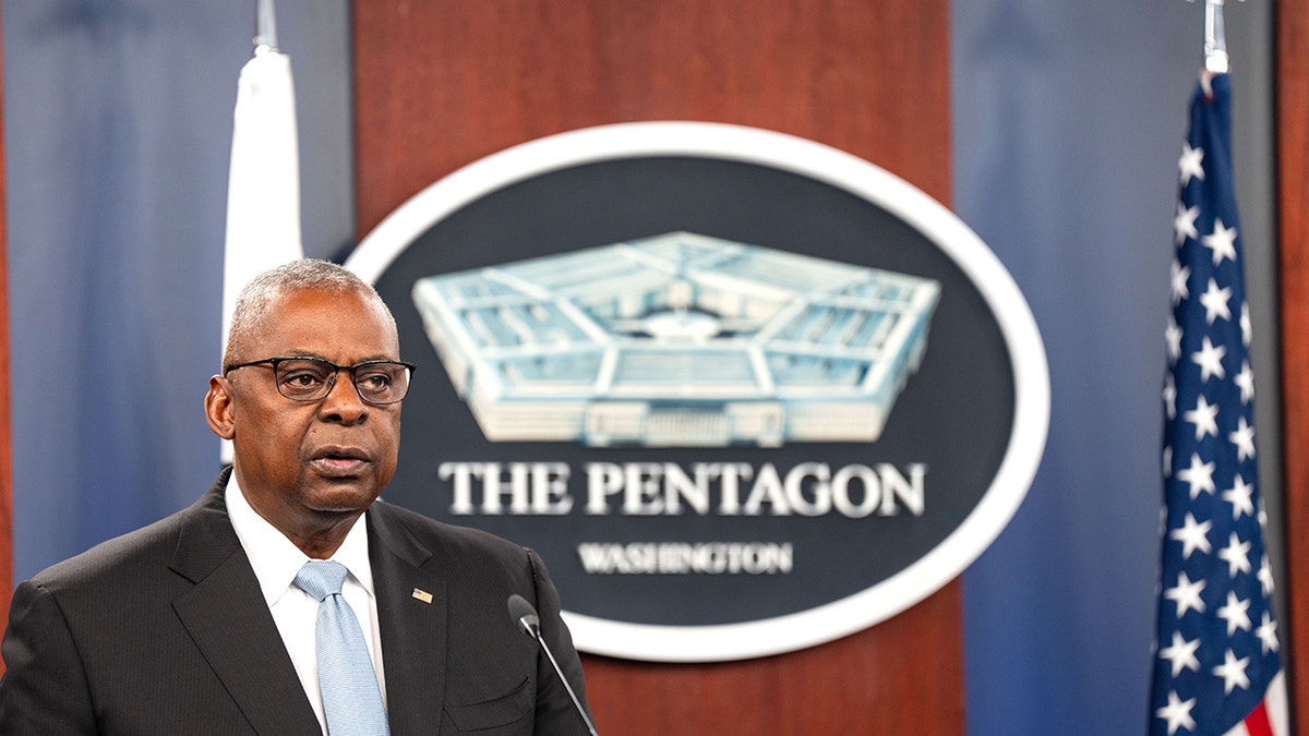 Defense Secretary Austin at the Pentagon