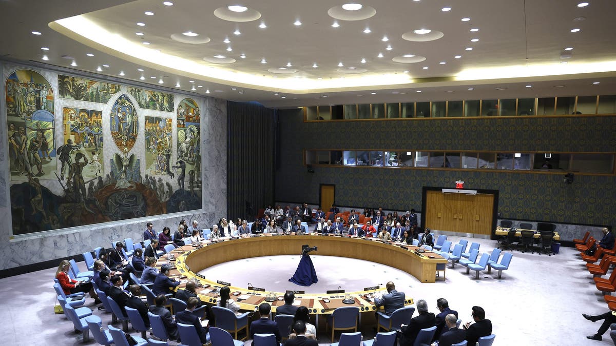 Delegates attend the U.N. Security Council meeting on the current North Korean military escalation in Russia and Ukraine at the United Nations Headquarters on Oct. 30, 2024 in New York City.