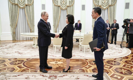 Putin, North Korea Official Exchange Hall Of Fame-Worthy Awkward Handshake