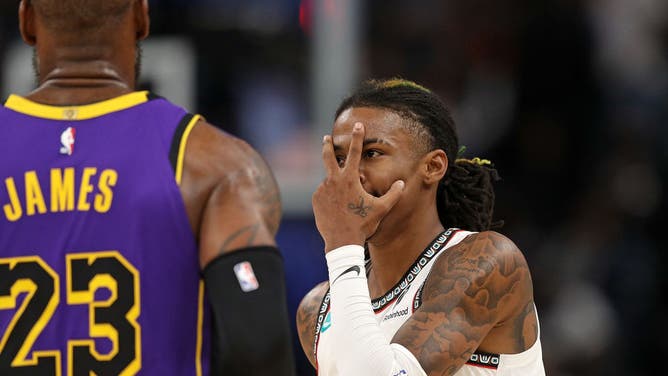 Ja Morant Sends Message To Lakers, LeBron James After On Court Back-And-Forth