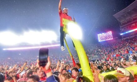 Ole Miss Students March Goalposts Out Of Stadium, Drop Them Off At The Most Surprising Spot Ever