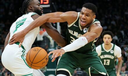 Boston Celtics Star Calls Giannis Antetokounmpo ‘A Child’ For Fake In-Game Handshake