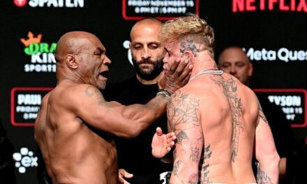 Mike Tyson Slaps Jake Paul In The Face Ahead Of Marquee Netflix Fight