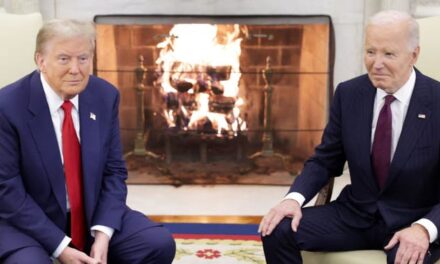 The Raging Trump-Biden White House Fire Has The Internet Talking