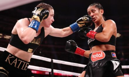 Katie Taylor beats Amanda Serrano with a disputed decision ahead of Jake Paul vs Mike Tyson