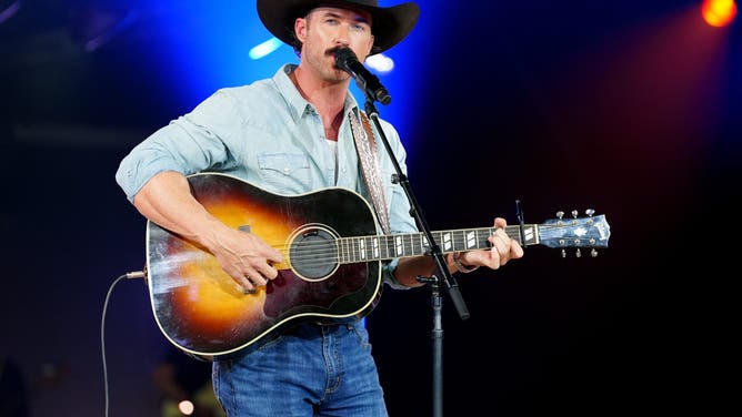 NASHVILLE, TENNESSEE - NOVEMBER 19: Riley Green performs onstage during the 2024 BMI Country Awards at BMI on November 19, 2024 in Nashville, Tennessee. (Photo by Erika Goldring/Getty Images for BMI)