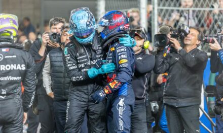 George Russell And Max Verstappen Talk Post-Las Vegas GP Partying