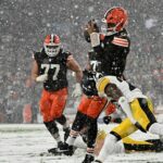 NFL Fans React to Snowy ‘Thursday Night Football’ Showdown Between Browns, Steelers