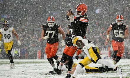 NFL Fans React to Snowy ‘Thursday Night Football’ Showdown Between Browns, Steelers