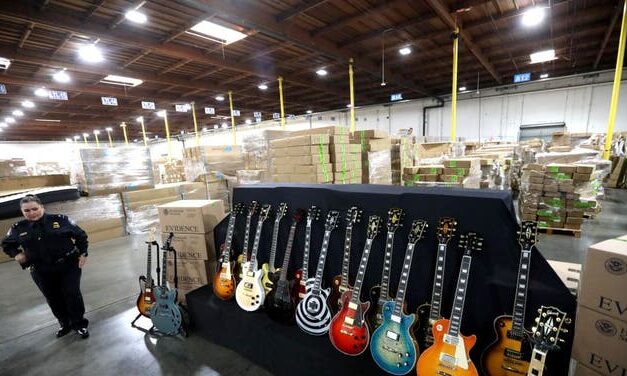 Customs Seizes Millions In Phony Gibson Guitars