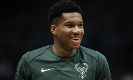 Giannis Antetokounmpo Was In Dad-Joke Mode Before Flying To Cleveland