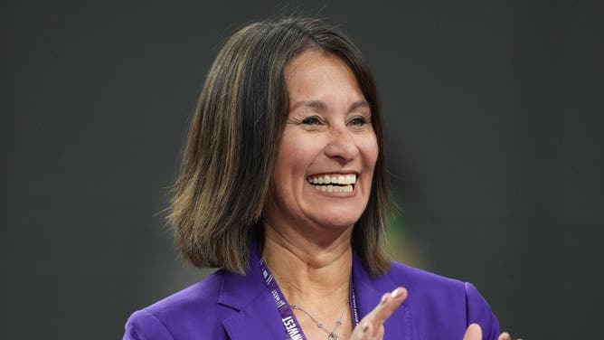 Mountain West Commissioner Gloria Nevarez is one of several defendants named in a lawsuit filed by current and former conference volleyball players. 