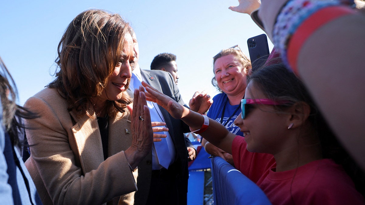 Harris in New Hampshire