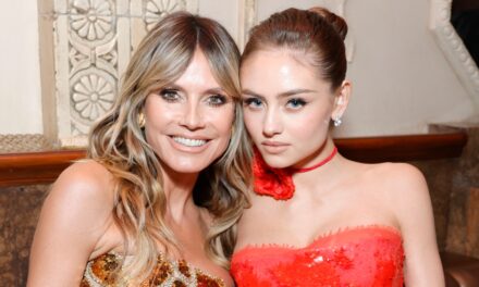 Heidi Klum & Daughter, Leni, Bring Grandma Into The Lingerie Modeling Mix