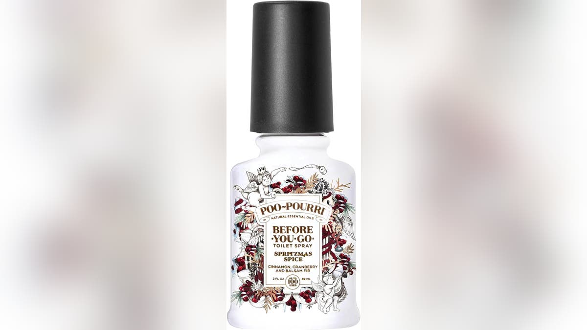 This Poo-Pourri scent smells like Christmas.