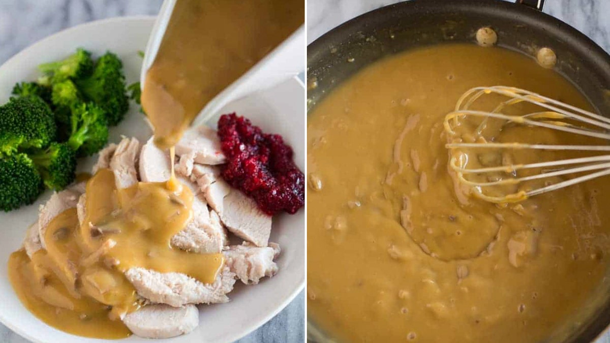 homemade turkey gravy