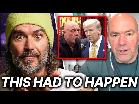 “I Pushed HARD For Trump To Do Rogan” – Dana White On The Election & Trump