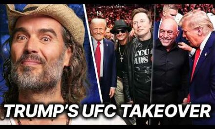 Trump shows up at the UFC with Elon & Tulsi, the Media Claim this is like the End Times of Rome