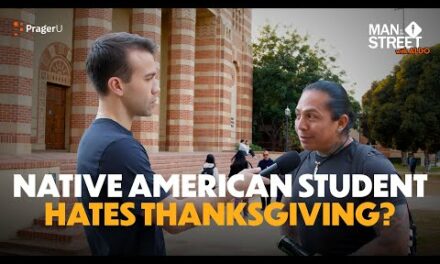 Native American Student Hates Thanksgiving? | Man on the Street | PragerU