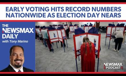 Early voting numbers for both parties are smashing records | The NEWSMAX Daily (11/04/24)