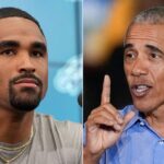 Eagles’ Jalen Hurts wouldn’t golf with Obama and made a disputed excuse why: ‘he didn’t want these problems’