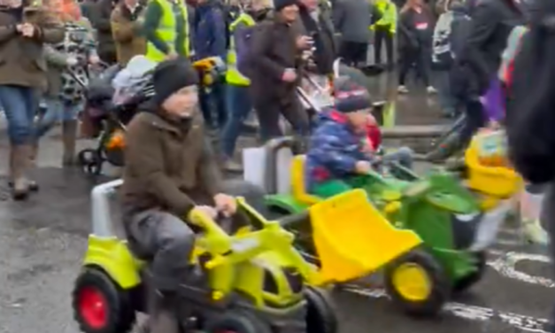 Watch: UK Farmers protest against New inheritance tax