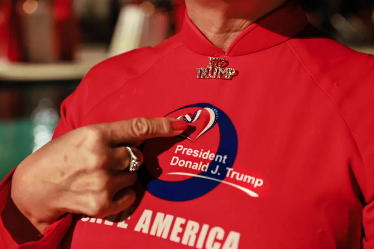 Vietnamese Americans for America First attend a victory night celebration in honor of President-elect Donald Trump at the Mar-a-Lago Club in Palm Beach, Fla., on Nov. 6, 2024. (John Fredricks/The Epoch Times)