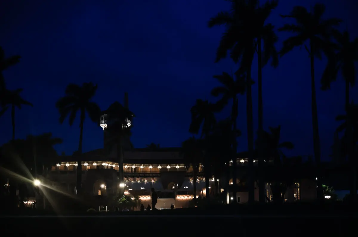 The Mar-a-Lago Club of Palm Beach, Fla., on Nov. 6, 2024. (John Fredricks/The Epoch Times)