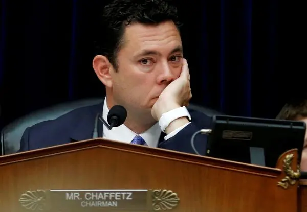 House Oversight and Government Reform Committee Chairman Jason Chaffetz (R-Utah) during a committee hearing on Capitol Hill in Washington on Sep. 13, 2016. (Jonathan Ernst/Reuters)