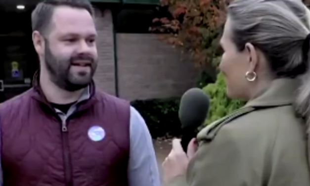 Watch (And Laugh): White Dude For Kamala Breaks Down In Literal Tears After Voting