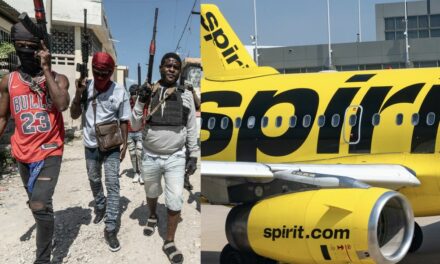 Spirit Airlines plane hit with gunfire while landing in Haiti; one person injured