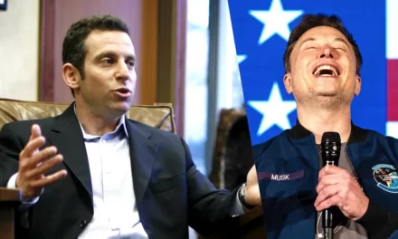 Sam Harris flaunts rapidly progressing case of TDS — and Elon Musk calls him out