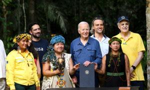 Biden Visits Amazon in Brazil to Champion His Climate Agenda