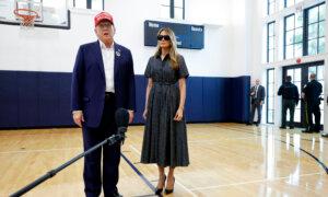 Trump Casts Ballot in Florida, Encourages Voters to ‘Stay in Line’