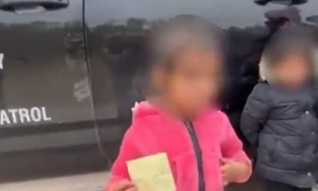 Watch: Unaccompanied Two-Year-Old Girl Arrives At Border With Nothing But A Note In Hand