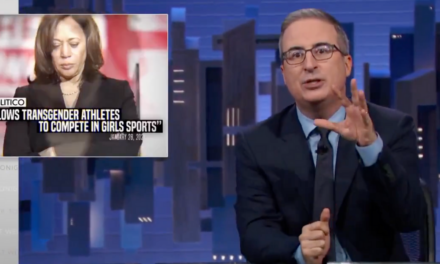 Watch: John Oliver’s full of sh*t about trans athletes in girls’ sports (sad part is he knows it)