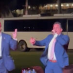 WATCH: The Three Tenors?… Trump Returns Home from the White House, Delivers Remarks, and Sings ‘God Bless America’ with Elon Musk and Chris Macchio at Mar-a-Lago