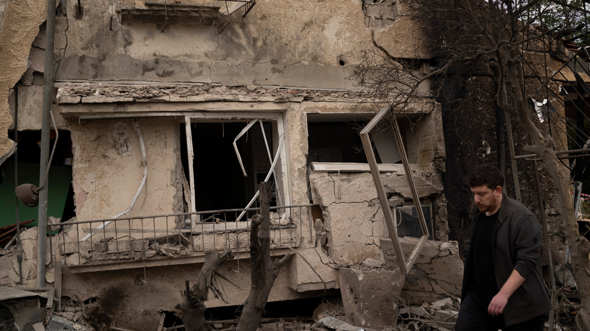 damaged building in lebanon