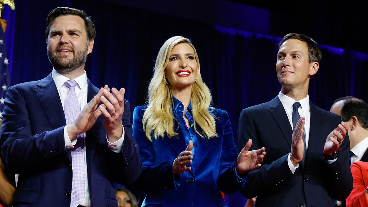 JD Vance, Ivanka Trump and Jared Kushner