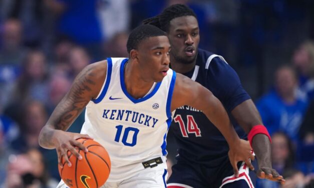 Jackson State Player Throws His Shoe In Last Ditch Effort To Stop Kentucky Wildcat