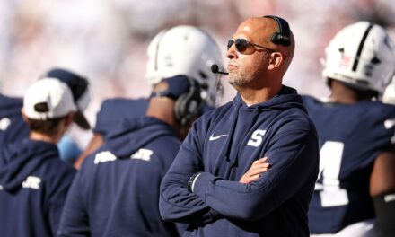 Penn State’s James Franklin has tense exchange with fan after crushing loss to Ohio State