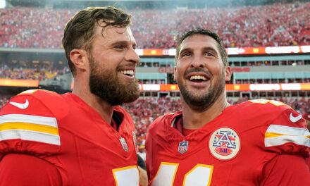 Chiefs’ James Winchester shows off MAGA hat after overtime win vs Bucs