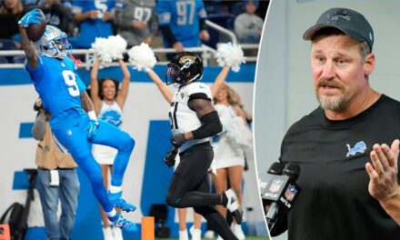 Lions coach Dan Campbell appears to shade NFL after Jameson Williams fined over touchdown celebration